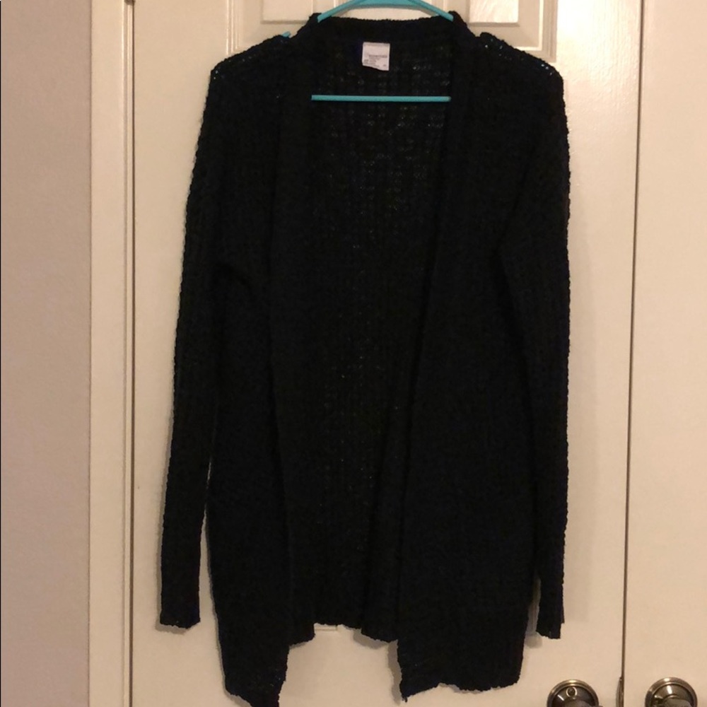 Essential by Full Tilt Black Cardigan